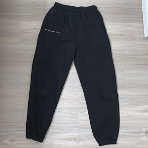 Black Jogger Sweatpants